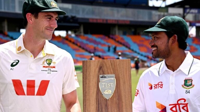AUS vs BAN Test