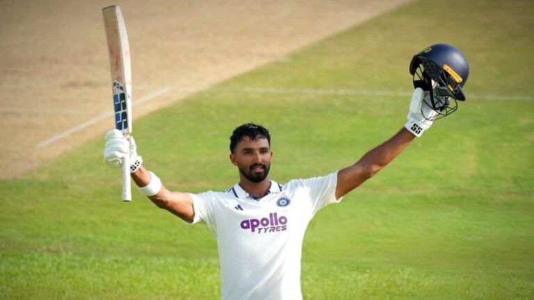 Devdutt Padikkal Test Century vs SL
