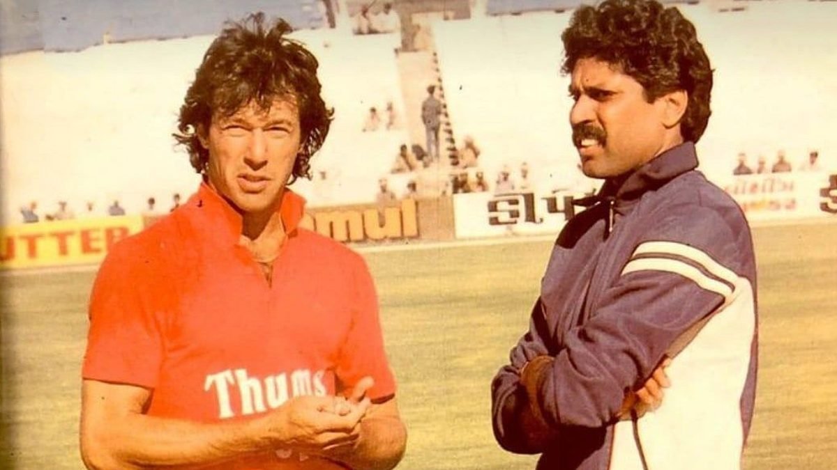 Imran Khan & Kapil Dev