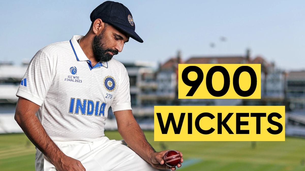 Mohammed Shami 900 Professional Wickets