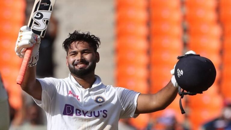 Rishabh Pant 100 Sixes in Test Cricket