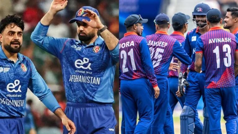 Afghanistan vs Nepal Asian Games 2026