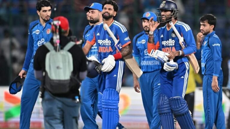 Afghanistan Suffer 9th Consecutive T20I Defeat Against India