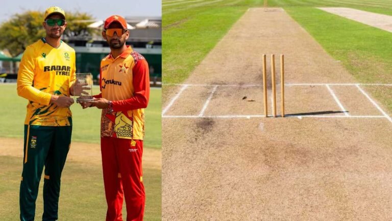 SA vs ZIM 4th Match Pitch Report Windhoek
